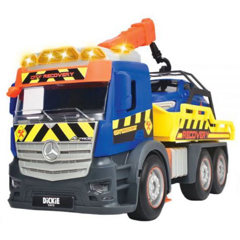 Camion de tractare Dickie Toys Mercedes Recovery cu masinuta - imagine 8